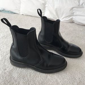 Dr. Martens Flora Black Chelsea Boot